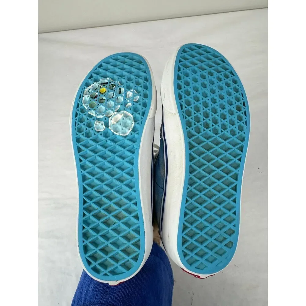 Spongebob SquarePants Sk8 Hi Vans Sneakers Hi-tops Skateboard Kids Size 3.5 Men